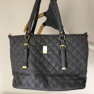 Gray Shoulder Bag
